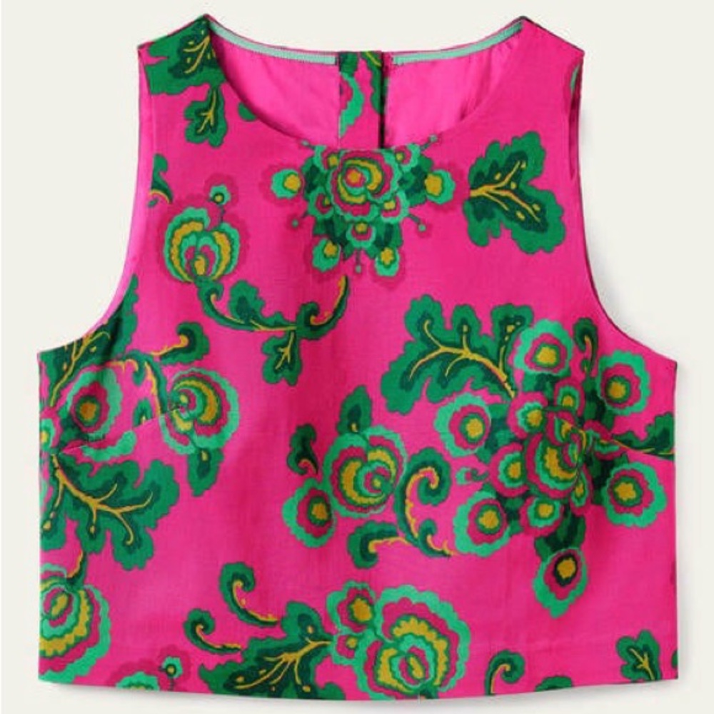 Boden Scarlett Cropped Top